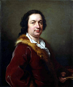 Portrait of the Artist - Acquired 1972 by Andrea Soldi 1703-1771